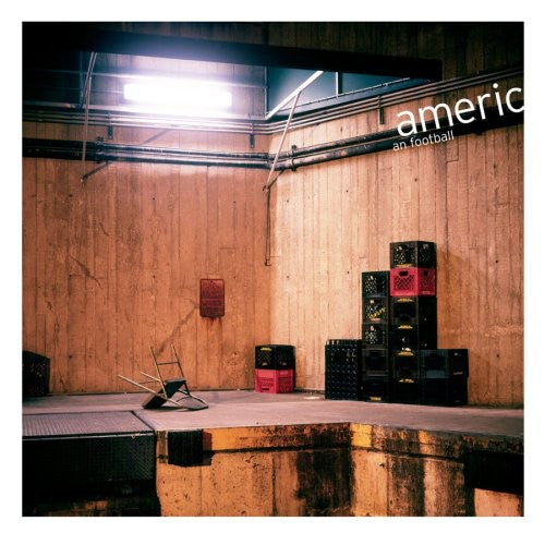 AMERICAN FOOTBALL - AMERICAN FOOTBALL EP - HALF RED / HALF BLACK