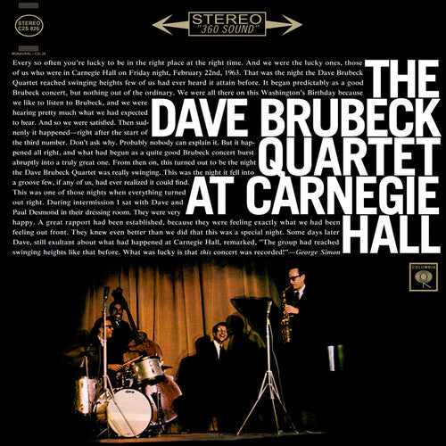 Dave Brubeck Quartet – The Dave Brubeck Quartet at Carnegie Hall