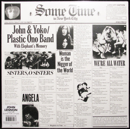LENNON,JOHN - SOME TIME IN NEW YORK CITY