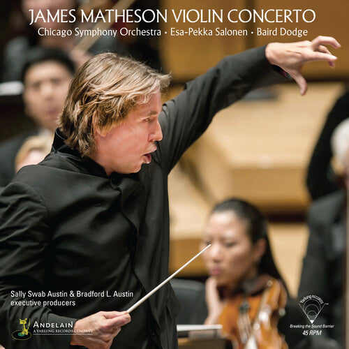 MATHESON / CHICAGO SYMPHONY / SALONEN - VIOLIN CONCERTO
