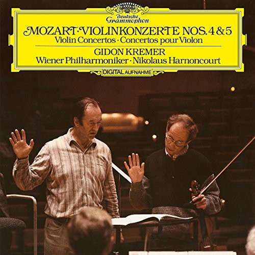 Mozart / Kremer / Wiener Philharmoniker / Harnocou - Violin Concertos No 4 & 5