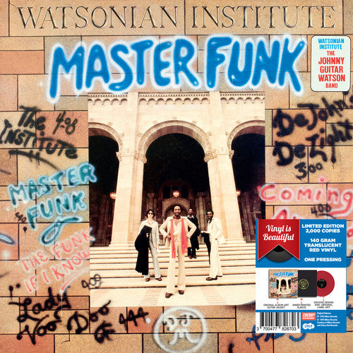 WATSONIAN INSTITUTE - MASTER FUNK - RED VINYL 2017 LIMITED EDITION