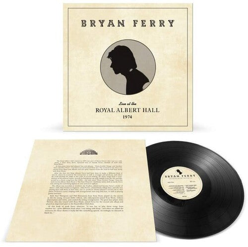 FERRY,BRYAN - LIVE AT THE ROYAL ALBERT HALL 1974