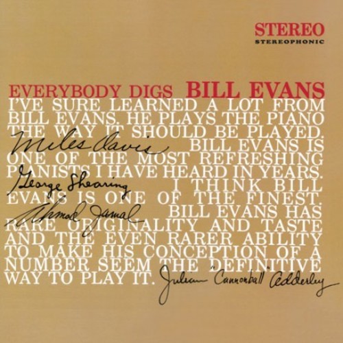 EVANS,BILL - EVERYBODY DIGS BILL EVANS