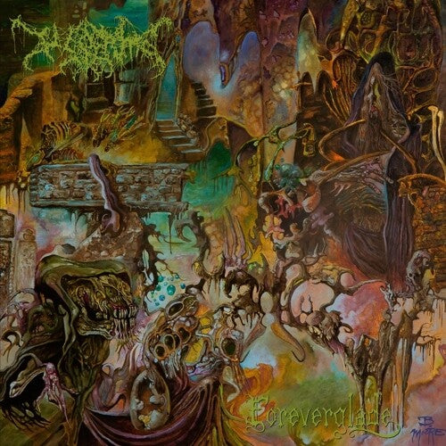 WORM - FOREVERGLADE (SWAMP GREEN CLOUDY)