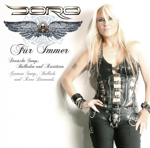 DORO - FUR IMMER (BLACK WHITE MARBLED)