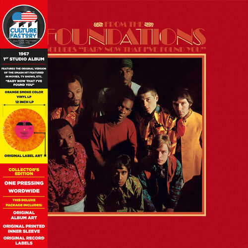 The Foundations - From The Foundations (Baby Now That I Found You) (Orange Smoke)