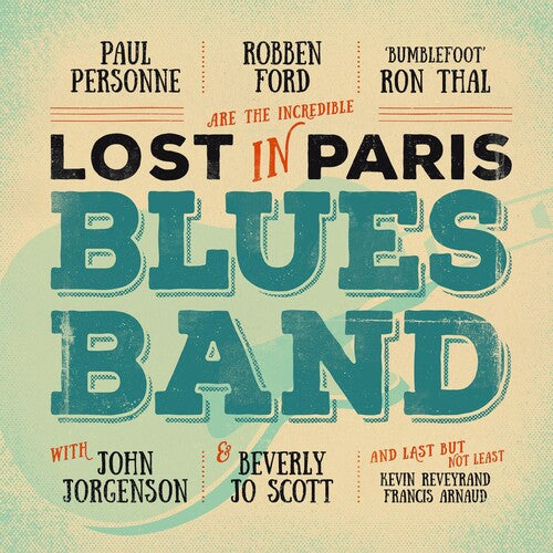 FORD,ROBBEN - LOST IN PARIS BLUES BAND