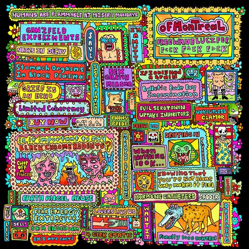 OF MONTREAL - FREEWAVE LUCIFER F-CK F-CK F-CK - CYAN
