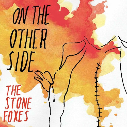 The Stone Foxes - On The Other Side - Yellow Orange Swirl