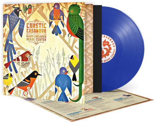 CAUSTIC CASANOVA - GLASS ENCLOSED NERVE CENTER - TRANSPARENT BLUE