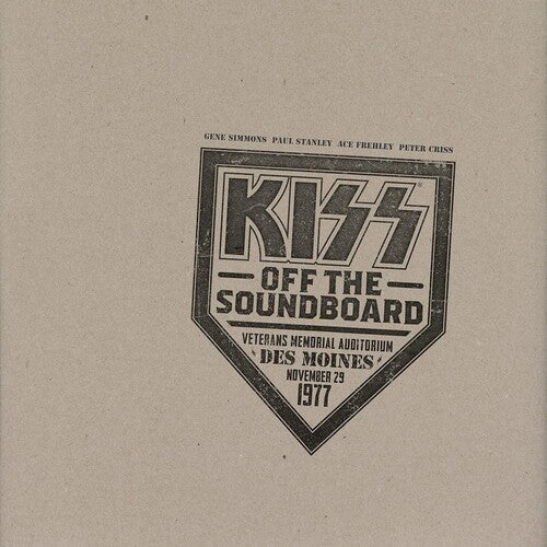 KISS - KISS OFF THE SOUNDBOARD: LIVE IN DES MOINES
