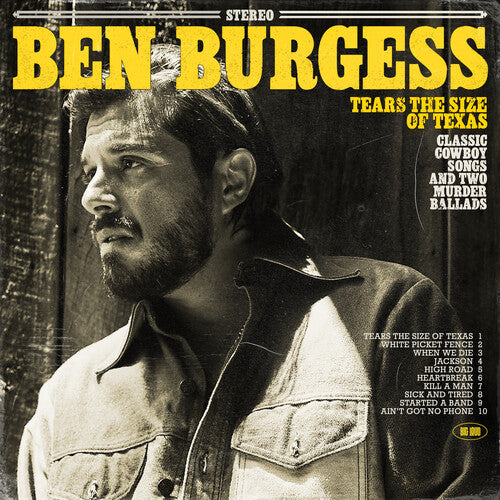 BURGESS,BEN - TEARS THE SIZE OF TEXAS