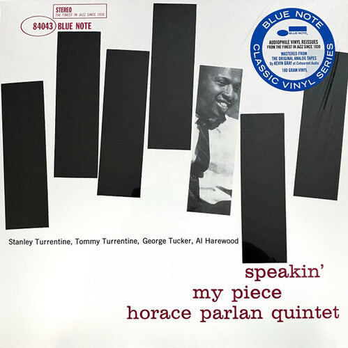 PARLAN,HORACE - SPEAKIN MY PIECE (BLUE NOTE CLASSIC SERIES)