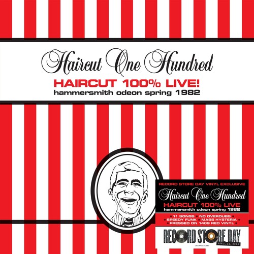 HAIRCUT 100 - HAIRCUT 100 PERCENT LIVE (HAMMERSMITH ODEON 1982)