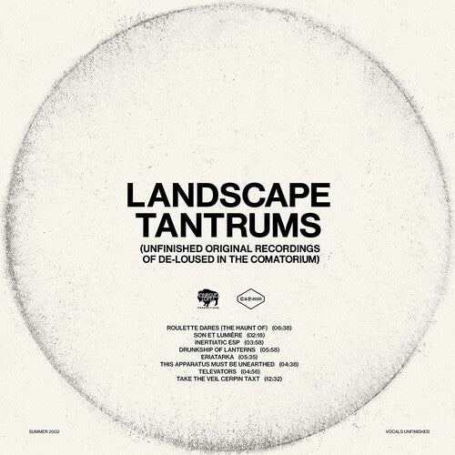 The Mars Volta - Landscape Tantrums - Unfinished Original Recordings Of De-Loused In  The Comatorium