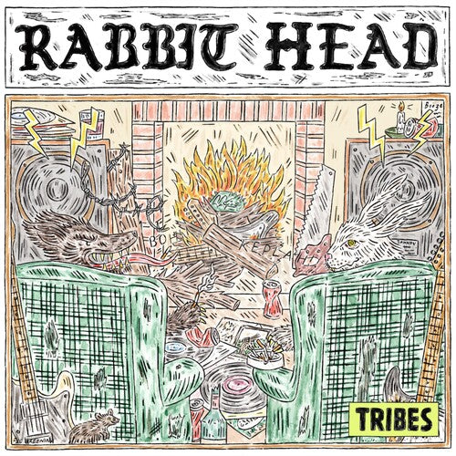 TRIBES - RABBIT HEAD - GLOW IN THE DARK