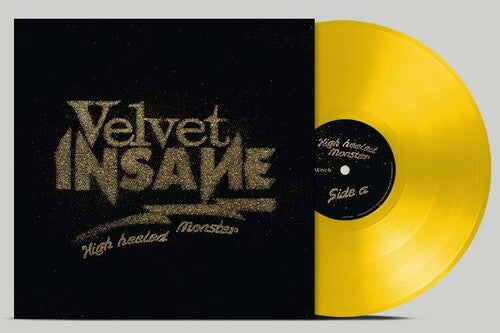 VELVET INSANE - HIGH HEELED MONSTER - SUN YELLOW