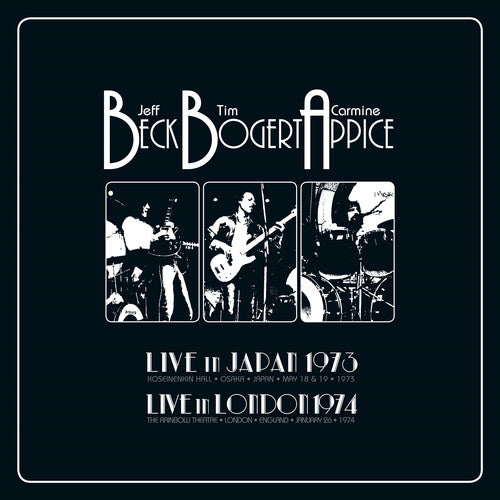 BECK BOGERT & APPICE - LIVE 1973 & 1974