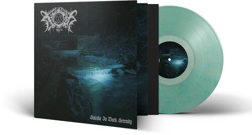 XASTHUR - SUICIDE IN DARK SERENITY - TRANSPARENT MINT MARBLE