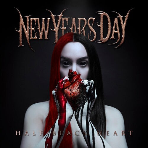 NEW YEARS DAY - HALF BLACK HEART