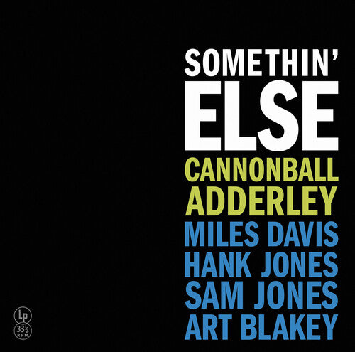 ADDERLEY,CANNONBALL - SOMETHIN ELSE