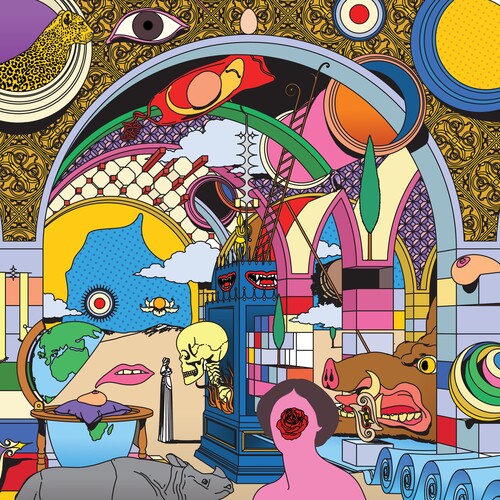 STRFKR - PARALLEL REALMS - VIOLET & COBALT BLUE