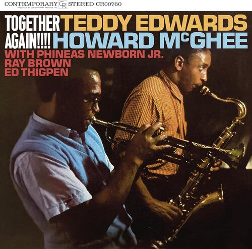 EDWARDS,TEDDY / MCGHEE,HOWARD - TOGETHER AGAIN (CONTEMPORARY RECORDS ACOUSTIC)