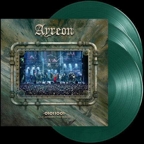 AYREON - 01011001 - LIVE BENEATH THE WAVES - GREEN
