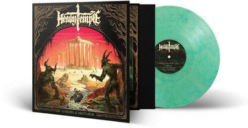 HEAVY TEMPLE - GARDEN OF HEATHENS - CLEAR/ GREEN/ WHITE MARBLE