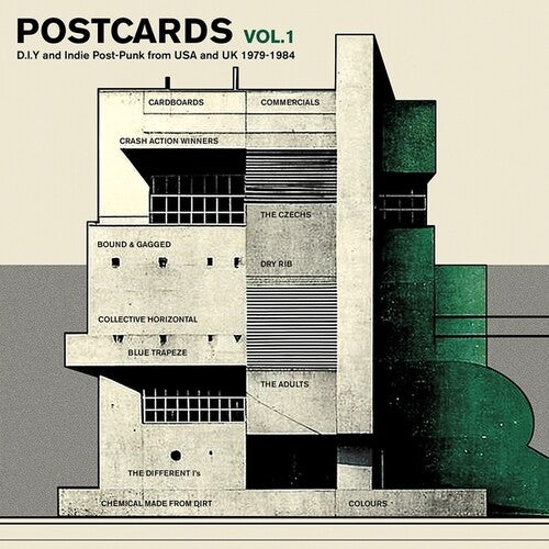 POSTCARDS 1: DIY & INDIE POST-PUNK FROM USA / VAR - POSTCARDS 1: DIY & INDIE POST-PUNK FROM USA / VAR