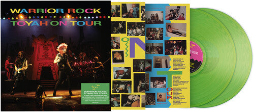 TOYAH - WARRIOR ROCK - TOYAH ON TOUR - TRANSPARENT GREEN