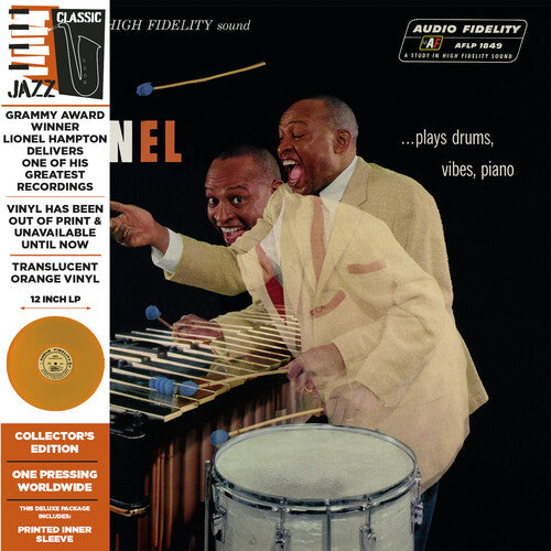 HAMPTON,LIONEL - LIONEL PLAYS DRUMS VIBES PIANO