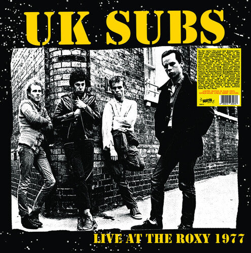 UK SUBS - LIVE AT THE ROXY