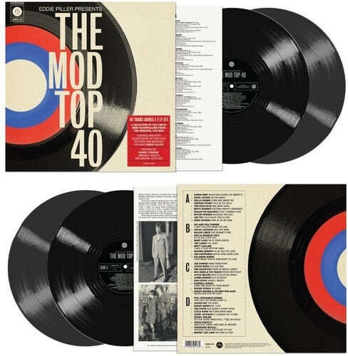 EDDIE PILLER PRESENTS THE MOD TOP 40 / VARIOUS - EDDIE PILLER PRESENTS THE MOD TOP 40 / VARIOUS
