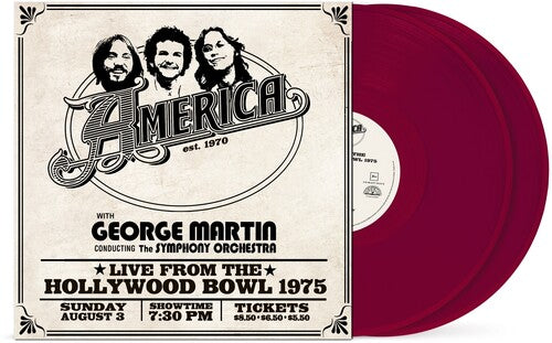 AMERICA - AMERICA: LIVE AT THE HOLLYWOOD BOWL 1975