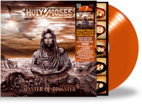 HOLY MOSES - MASTER OF DISASTER - ORANGE