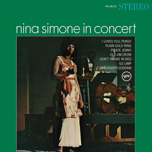 SIMONE,NINA - NINA SIMONE IN CONCERT (VERVE ACOUSTIC SOUNDS SER)