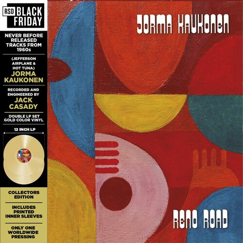 KAUKONEN,JORMA / CASADY,JACK - RENO ROAD: UNLEASED TRACKS FROM THE '60'S