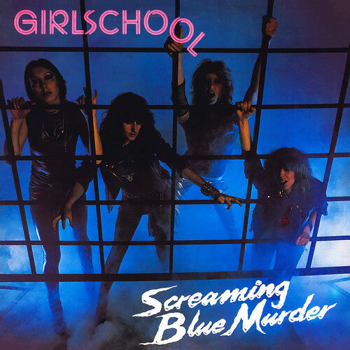 GIRLSCHOOL - SCREAMING BLUE MURDER - HOT PINK