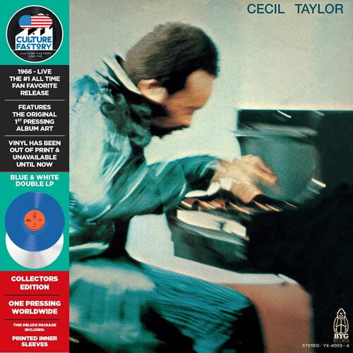 TAYLOR,CECIL - STUDENT STUDIES - BLUE & WHITE