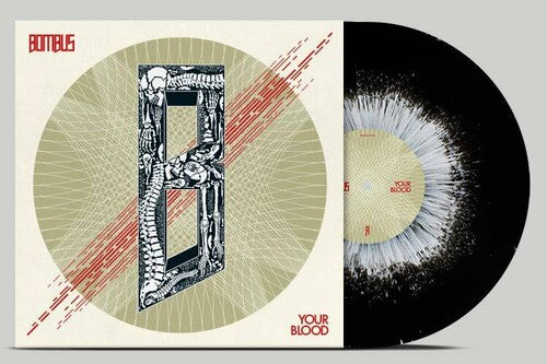 BOMBUS - YOUR BLOOD - B/W SPLATTER