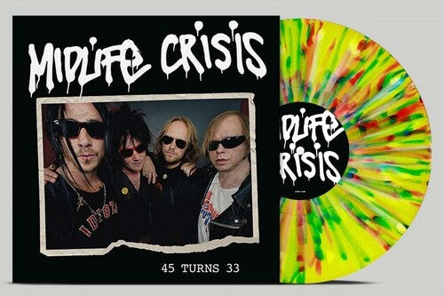 MIDLIFE CRISIS - 45 TURNS 33 - MULTICOLOUR-SPLATTER