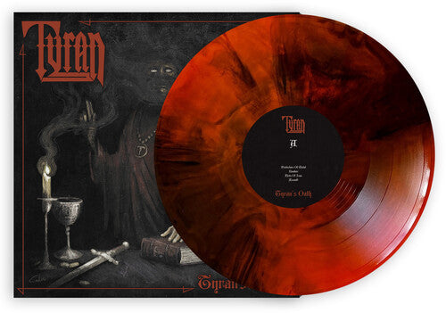 TYRAN - TYRAN'S OATH - ORANGE/BLACK MARBLE