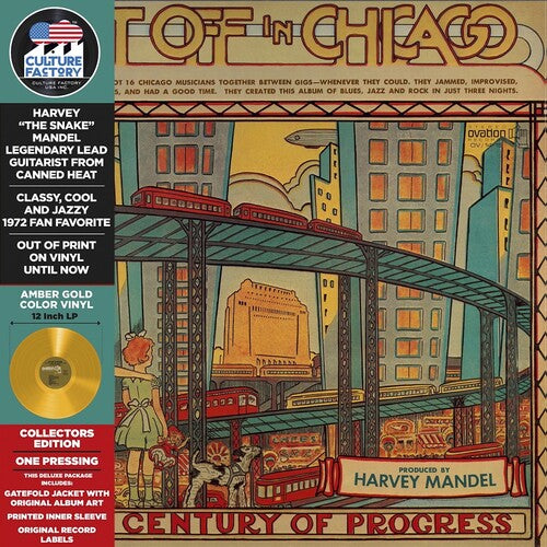 MANDEL,HARVEY - GET OFF IN CHICAGO - YELLOW/GOLD