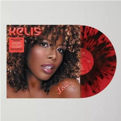 Kelis – Tasty   (Translucent Ruby with Black Splatter)