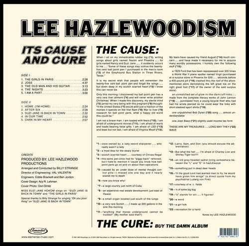 HAZLEWOOD,LEE - LEE HAZLEWOODISM: ITS CAUSE & CURE