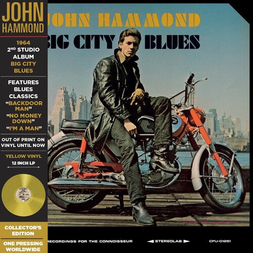 HAMMOND,JOHN - BIG CITY BLUES - YELLOW