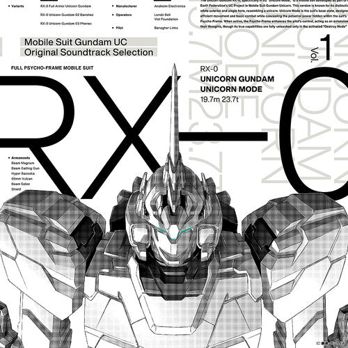 GUNDAM - UNICORN - SELECTION VOL 1 - O.S.T.