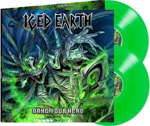 ICED EARTH - BANG YOUR HEAD - GREEN